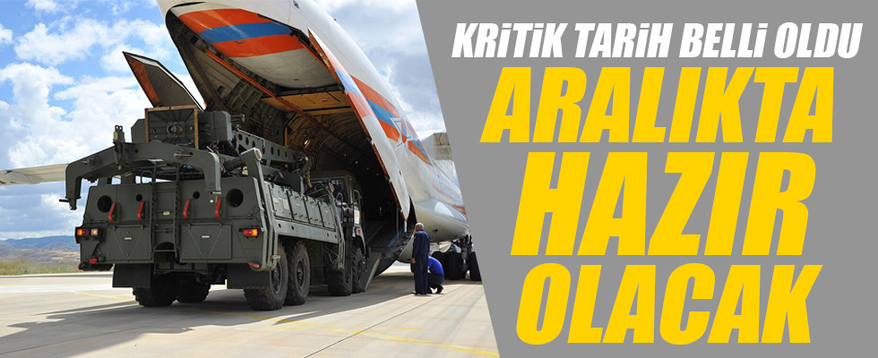 Savunma Sanayii Başkanı'ndan S-400 açıklaması: Aralıkta sistem kurulup hazır olacak