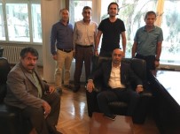 ELBAŞı - Tolunay Kafkas, TFF Kayseri Bölge Müdürlüğü'nü Ziyaret Etti