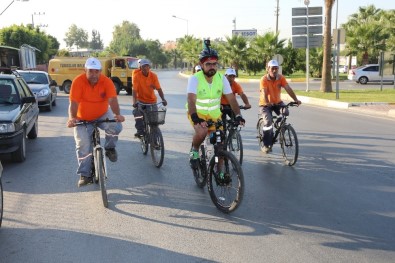 Toroslar Belediyesi Personeli Pedal Çevirdi