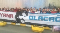 AVRUPA LIGI - Yurda Dönen Trabzonspor'da, Taraftarlar Ünal Karaman'a Destek Verdi