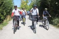 EDREMIT BELEDIYESI - 3 Bin Yıllık Şamran Kanalı'nda Pedallar Çevrildi