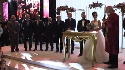 Bakanlar Soylu Ve Turhan Nikah Şahidi Oldu