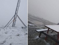 YAĞAN - Her taraf beyaza büründü