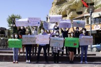 İNGILIZCE - Kapadokya Üniversitesi Öğrencilerinden 'Küresel İklim Grevi' Etkinliği