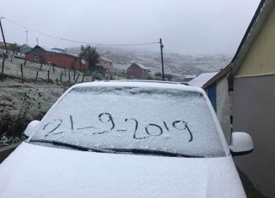 Kar Karadeniz'de Yüzünü Gösterdi