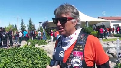 Motor Tutkunları Gazilerle Başkent'i Turladı