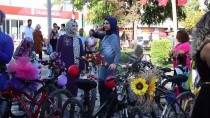Elazığ'da 'Süslü Kadınlar Bisiklet Turu' Etkinliği