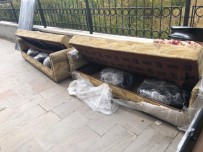 Erzurum'da Kanepe İçerisine Gizlenmiş 105 Kilogram Esrar Ele Geçirildi