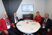 FESTIVAL - Rektör Çufalı, TÜRKSAT VE TÜBİTAK Yetkilileriyle Bir Araya Geldi