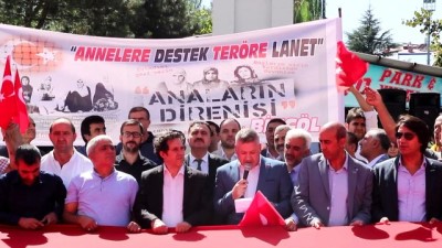 Bingöl'den, Diyarbakır Annelerine Oturma Eylemine Destek