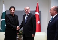 Cumhurbaşkanı Erdoğan, Pakistan Başbakanı Han'ı Kabul Etti