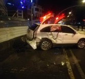 Fatsa'daki Trafik Kazası Güvenlik Kamerasında