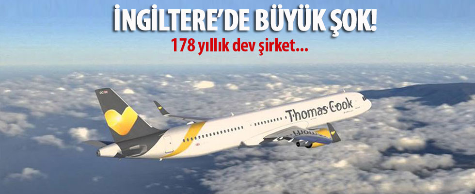 İngiliz tur operatörü Thomas Cook iflas etti