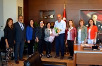SİYASİ PARTİ - Söke Kent Konseyi Yeni Yönetiminden Başkan Tuncel'e Ziyaret