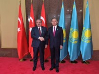 MUSTAFA ŞENTOP - TBMM Başkanı Şentop, Kazak Mevkidaşı Nigmatulin İle Görüştü