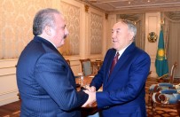 NURSULTAN NAZARBAYEV - TBMM Başkanı Şentop, Kazakistan Kurucu Cumhurbaşkanı Nazarbayev İle Görüştü