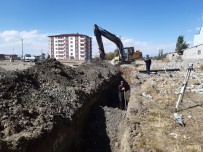 ŞEBEKE HATTI - Ağrı'da Alt Yapı Çalışmaları Devam Ediyor
