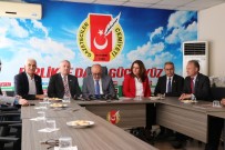 ÜMİT ÖZER - CHP'li 4 Milletvekilinden Kayseri Gazeteciler Cemiyeti'ne Ziyaret