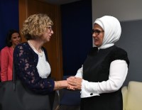 EMINE ERDOĞAN - Emine Erdoğan, BM Çevre Programı İcra Direktörü Anderson İle Görüştü