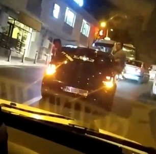 (Özel) İstanbul'da Asker Uğurlama Eğlencelerinde Dehşete Düşüren Görüntüler Kamerada
