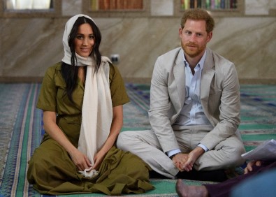 Prens Harry Ve Meghan Markle'dan Cami Ziyareti