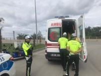 Sinop'ta Trafik Kazası Açıklaması 1 Yaralı