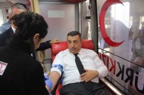 RAMAZAN ÖZCAN - Şire Pazarı Esnafı Kızılay'a Kan Bağışında Bulundu