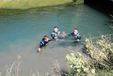 Sulama Kanalına Düşen İşçinin Cansız Bedenine Ulaşıldı