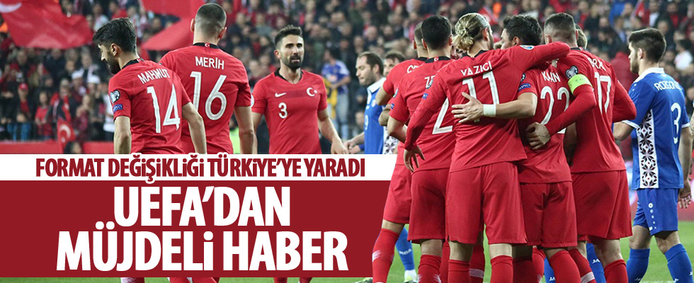 UEFA'dan Türkiye'ye müjde!