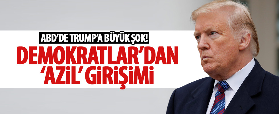 ABD'de Demokratlar'dan Trump'a 'Azil' girişimi