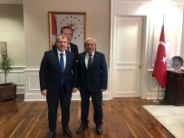HALIL ELDEMIR - Başkan Şahin'in Ankara Temasları