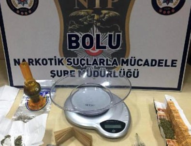 Bolu'da uyuşturucu operasyonu
