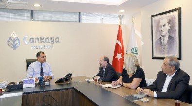 Çankaya Kent Konseyinden Başkan Taşdelen'e Ziyaret
