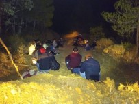 Datça'da Karada Ve Denizde 51 Kaçak Göçmen Yakalandı