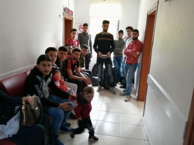 Niğde'de 15 Düzensiz Göçmen Yakalandı