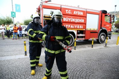 Aydın'ın Ateş Savaşçıları Türkiye'de Yangınlara Müdahalede En Hızlı İkinci Ekip Oldu