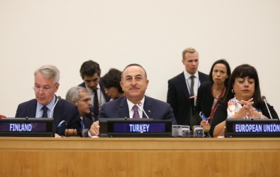 Bakan Çavuşoğlu, BM Arabuluculuk Dostları Grubu Toplantısına Katıldı