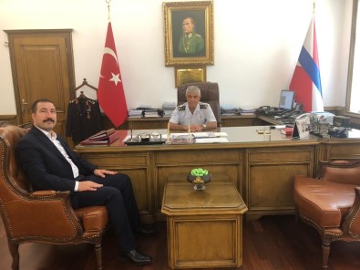 Başkan Kahraman'dan Jandarma Genel Komutanı Orgeneral Çetin'e Ziyaret
