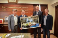 MEHMET KANAR - Başkan Özkan'dan Mustafakemalpaşa Ziyareti