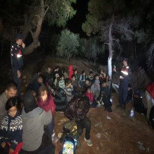 Çanakkale'de 203 mülteci yakalandı