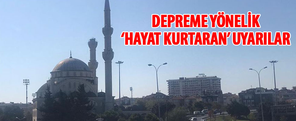 Depreme yönelik 'hayat kurtaran' uyarılar