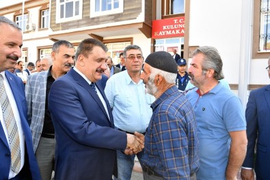 Malatya Büyükşehir Belediye Başkanı Selahattin Gürkan, Kuluncak'ı Ziyaret Etti