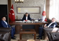 KARAHASAN - MHP İl Başkanı Aydın, Genel Sekreter Karahasan'ı Ziyaret Etti