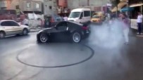 SARıGAZI - (Özel) İstanbul'da Cadde Ve Sokaklarda 'Drift' Terörü Kamerada