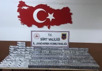 Siirt'te 2 Bin 500 Paket Kaçak Sigara Ele Geçirildi