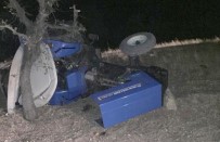 GÖZPıNAR - Adıyaman'da Traktör Kazası