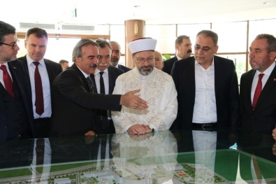 Diyanet İşleri Başkanı Erbaş'tan NEVÜ Rektörü Bağlı'ya Ziyaret