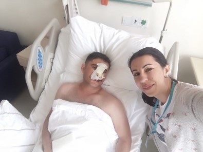 Fırat Kalkanı Gazisine Nişanlısından Düğün Sürprizi