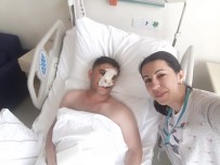 FIRAT KALKANI - Fırat Kalkanı Gazisine Nişanlısından Düğün Sürprizi