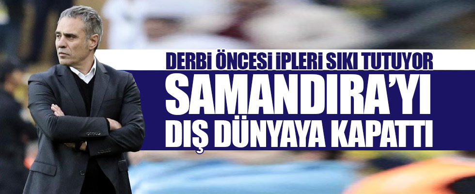 Kulüp çalışanları bile Fenerbahçe idmanından uzaklaştırıldı